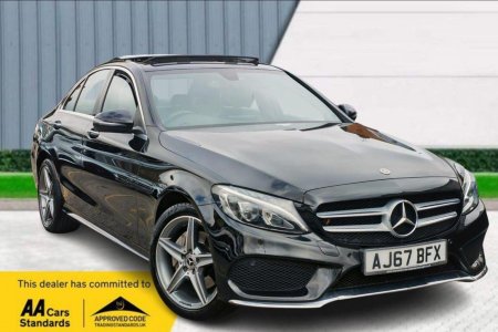 MERCEDES-BENZ C CLASS 2.1 C220d AMG Line (Premium) G-Tronic+ 4MATIC Euro 6 (s/s) 4dr